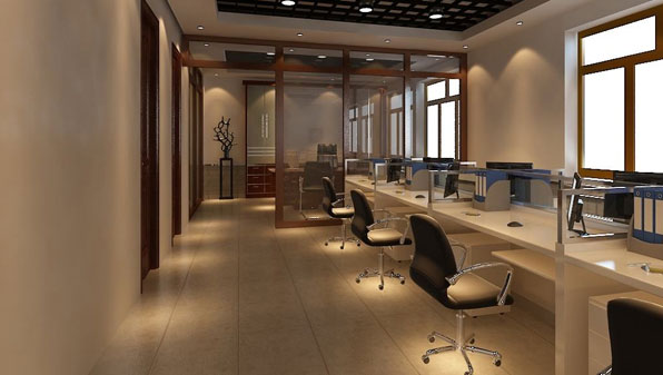办公室装修设计中的色彩搭配和使用空间的布局1